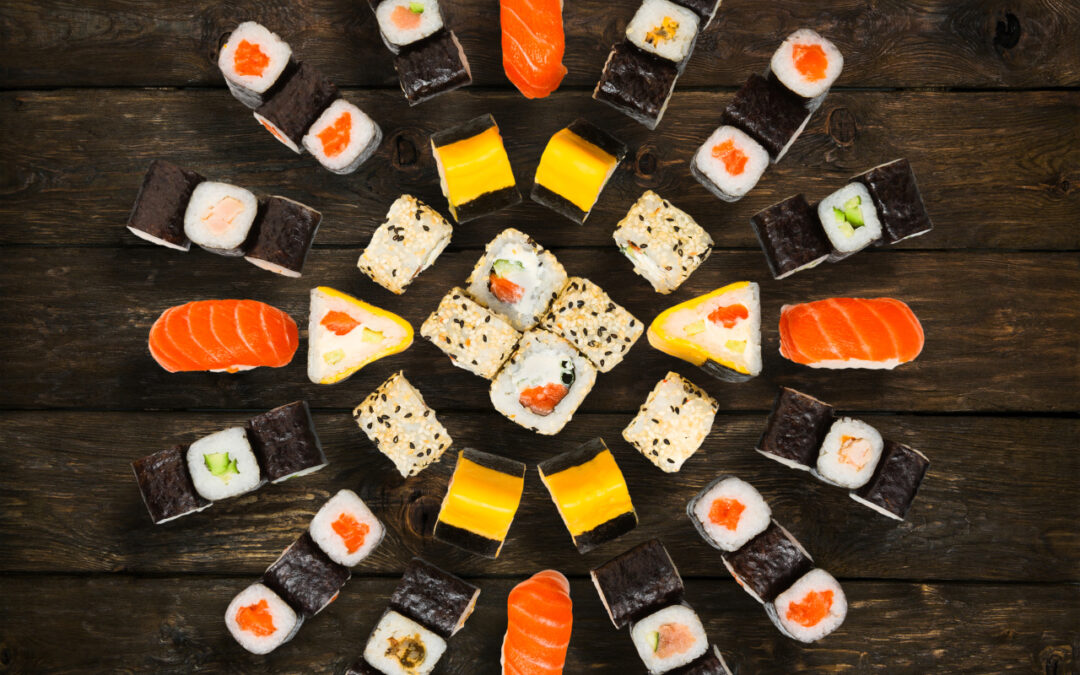 Przewodnik po rodzajach sushi: nigiri, maki, temaki, sashimi, chirashi